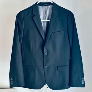 Nordstrom Kids Boys Tailored Black Suit Jacket